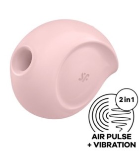 SATISFYER - SUGAR RUSH ESTIMULADOR Y VIBRADOR ROSA