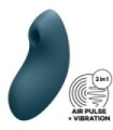 SATISFYER - VULVA LOVER 2 ESTIMULADOR Y VIBRADOR BLANCO