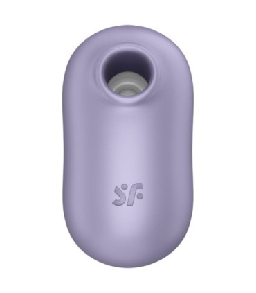 SATISFYER - PRO TO GO 2 ESTIMULADOR Y VIBRADOR DOBLE VIOLETA