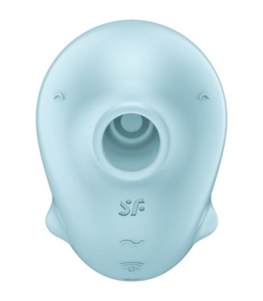 SATISFYER - SASSY SEAL ESTIMULADOR & VIBRADOR AZUL