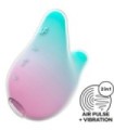 SATISFYER - MERMAID VIBES ESTIMULADOR & VIBRADOR MENTA Y ROSA