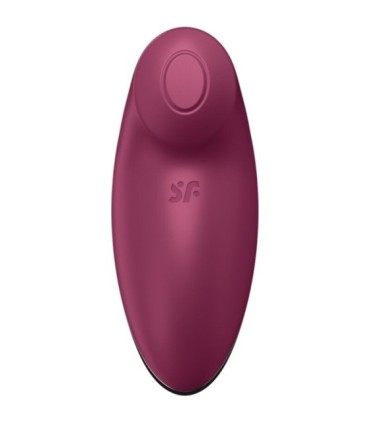 SATISFYER - TAP & CLIMAX 2 VIBRADOR & ESTIMULADOR ROJO