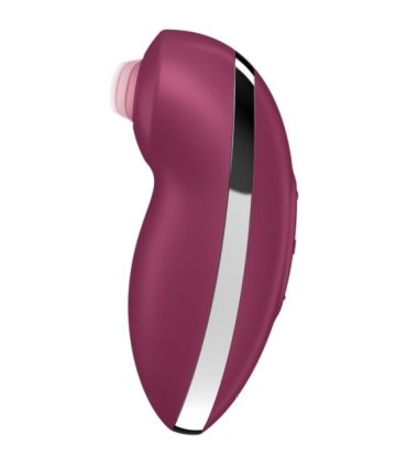 SATISFYER - TAP & CLIMAX 2 VIBRADOR & ESTIMULADOR ROJO