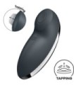SATISFYER - TAP & CLIMAX 2 VIBRADOR & ESTIMULADOR GRIS