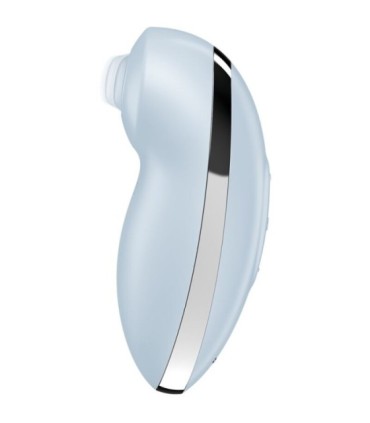 SATISFYER - TAP & CLIMAX 2 VIBRADOR & ESTIMULADOR AZUL