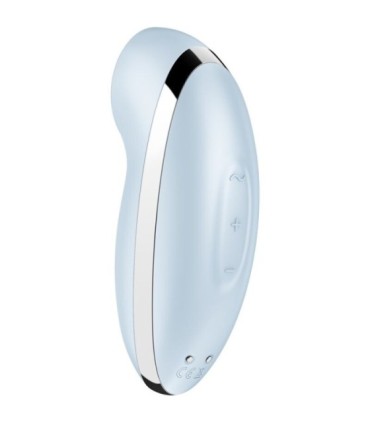 SATISFYER - TAP & CLIMAX 2 VIBRADOR & ESTIMULADOR AZUL