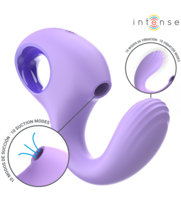 INTENSE - BAXTER VIBRADOR & ESTIMULADOR VIOLETA