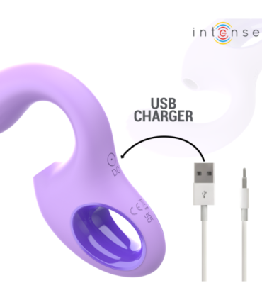 INTENSE - BAXTER VIBRADOR & ESTIMULADOR VIOLETA