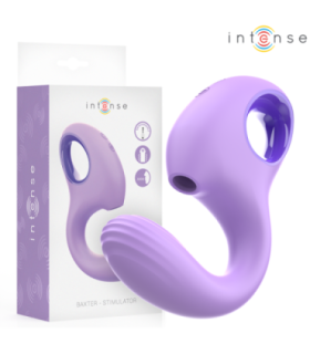 INTENSE - BAXTER VIBRADOR & ESTIMULADOR VIOLETA