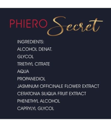 500 COSMETICS - PHIERO SECRET CONCENTRADO NATURAL HORMONAS INODORO 15 ML