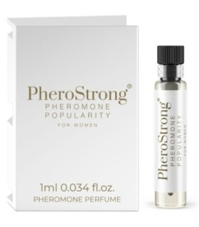 PHEROSTRONG - PERFUME CON FEROMONAS POPULARITY PARA MUJER 1 ML