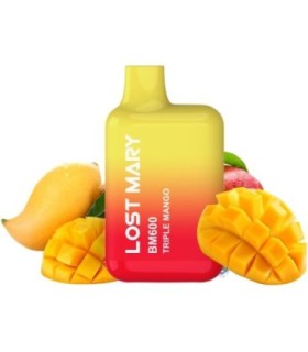 LOST MARY - BM600 VAPER NICOTINA 2% DESECHABLE SABOR TRIPLE MANGO