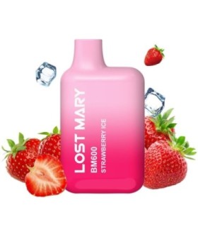 LOST MARY - BM600 VAPER NICOTINA 2% DESECHABLE SABOR FRESA HELADA