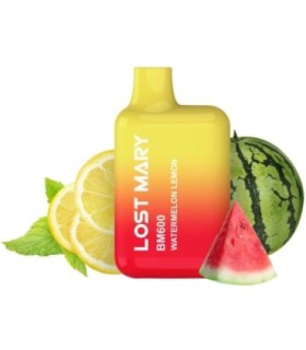 LOST MARY - BM600 VAPER NICOTINA 2% DESECHABLE SABOR SANDÍA LIMÓN