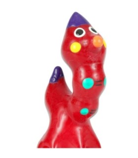 CONDOMERIE - PRESERVATIVO DECORATIVO PINTADO A MANO GUSANO