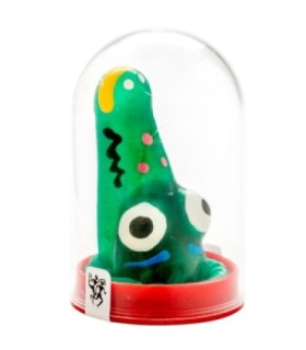 CONDOMERIE - PRESERVATIVO DECORATIVO PINTADO A MANO COCODRILO MODELO 1
