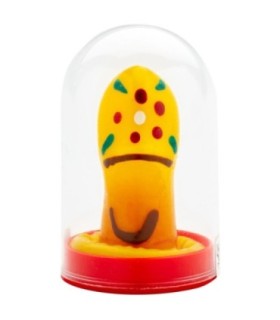 CONDOMERIE - PRESERVATIVO DECORATIVO PINTADO A MANO ZUECO
