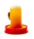 CONDOMERIE - PRESERVATIVO DECORATIVO PINTADO A MANO VASO DE CERVEZA