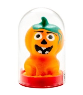 CONDOMERIE - PRESERVATIVO DECORATIVO PINTADO A MANO CALABAZA