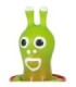 CONDOMERIE - PRESERVATIVO DECORATIVO PINTADO A MANO ALIEN