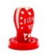 CONDOMERIE - PRESERVATIVO DECORATIVO PINTADO A MANO CORAZÓN - TE AMO MODELO 1