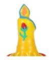 CONDOMERIE - PRESERVATIVO DECORATIVO PINTADO A MANO VELA