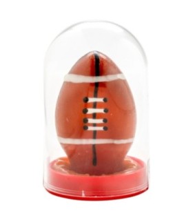 CONDOMERIE - PRESERVATIVO DECORATIVO PINTADO A MANO PELOTA DE RUGBY