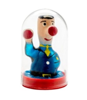 CONDOMERIE - PRESERVATIVO DECORATIVO PINTADO A MANO POLICÍA