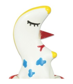 CONDOMERIE - PRESERVATIVO DECORATIVO PINTADO A MANO LUNA