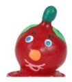 CONDOMERIE - PRESERVATIVO DECORATIVO PINTADO A MANO TOMATE