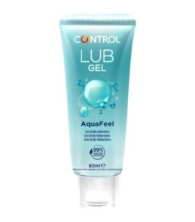 CONTROL - AQUAFEEL LUBRICANTE CON ÁCIDO HIALURÓNICO 80 ML