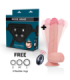 ROCKARMY - ARNÉS + LIQUID SILICONE VIBRADOR CONTROL REMOTO PREMIUM APACHE 20.5 CM -O- 4.62 CM