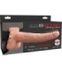 FETISH FANTASY SERIES - ARNES AJUSTABLE PENE REALÍSTICO CON TESTÍCULOS RECARGABLE Y VIBRADOR 23 CM