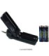 PRETTY LOVE - HARNESS BRIEFS UNIVERSAL CON DILDO VIBRACIÓN Y SQUIRTING 15.5 CM MULATO