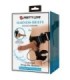 PRETTY LOVE - HARNESS BRIEFS UNIVERSAL CON DILDO VIBRACIÓN Y SQUIRTING 15.5 CM MULATO