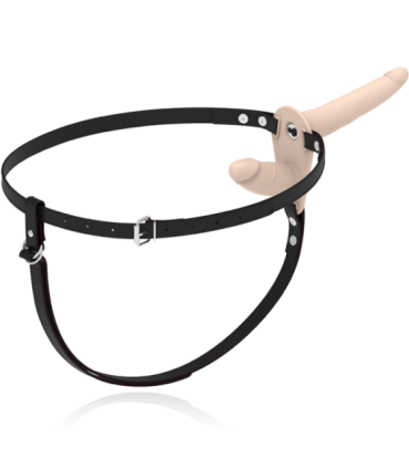 FETISH SUBMISSIVE HARNESS - DOBLE PENETRACIÓN VIBRADOR FLESH UP