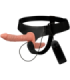 HARNESS ATTRACTION - HARRIS DOBLE PENETRACIÓN CON VIBRACIÓN 18 CM -O- 3.5 CM