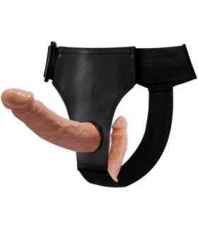 BAILE - ULTRA PASSIONATE HARNESS DILDOS DOBLES CON ARNÉS