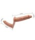 BAILE - ULTRA PASSIONATE HARNESS DILDOS DOBLES CON ARNÉS