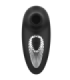 BLACK&SILVER - DRAKE DELUXE SUCKING VIBE SILICONA RECARGABLE NEGRO