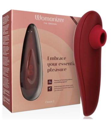 WOMANIZER - CLASSIC 2 ESTIMULADOR DE CLÍTORIS BURDEOS
