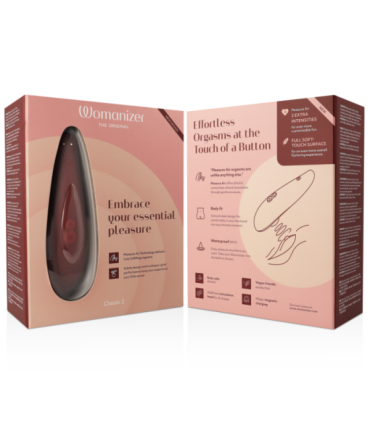 WOMANIZER - CLASSIC 2 ESTIMULADOR DE CLÍTORIS BURDEOS