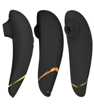 WOMANIZER - PREMIUM 2 ESTIMULADOR DE CLÍTORIS NEGRO