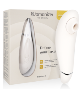 WOMANIZER - PREMIUM 2 ESTIMULADOR DE CLÍTORIS GRIS