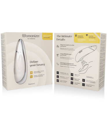 WOMANIZER - PREMIUM 2 ESTIMULADOR DE CLÍTORIS GRIS