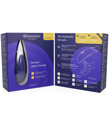 WOMANIZER - PREMIUM 2 ESTIMULADOR DE CLÍTORIS ARÁNDANO