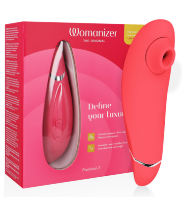 WOMANIZER - PREMIUM 2 ESTIMULADOR DE CLÍTORIS FRAMBUESA