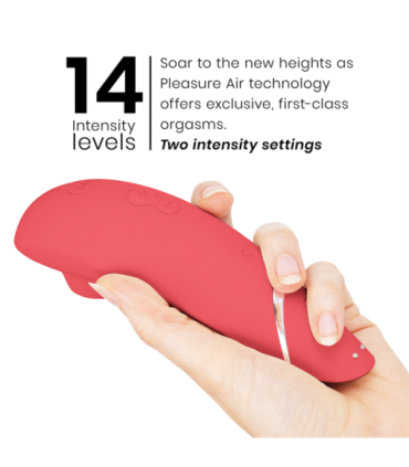 WOMANIZER - PREMIUM 2 ESTIMULADOR DE CLÍTORIS FRAMBUESA
