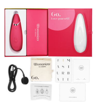 WOMANIZER - PREMIUM 2 ESTIMULADOR DE CLÍTORIS FRAMBUESA