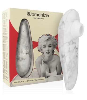 WOMANIZER - MARILYN MONROE CLASSIC 2 ESTIMULADOR DE CLÍTORIS BLANCO